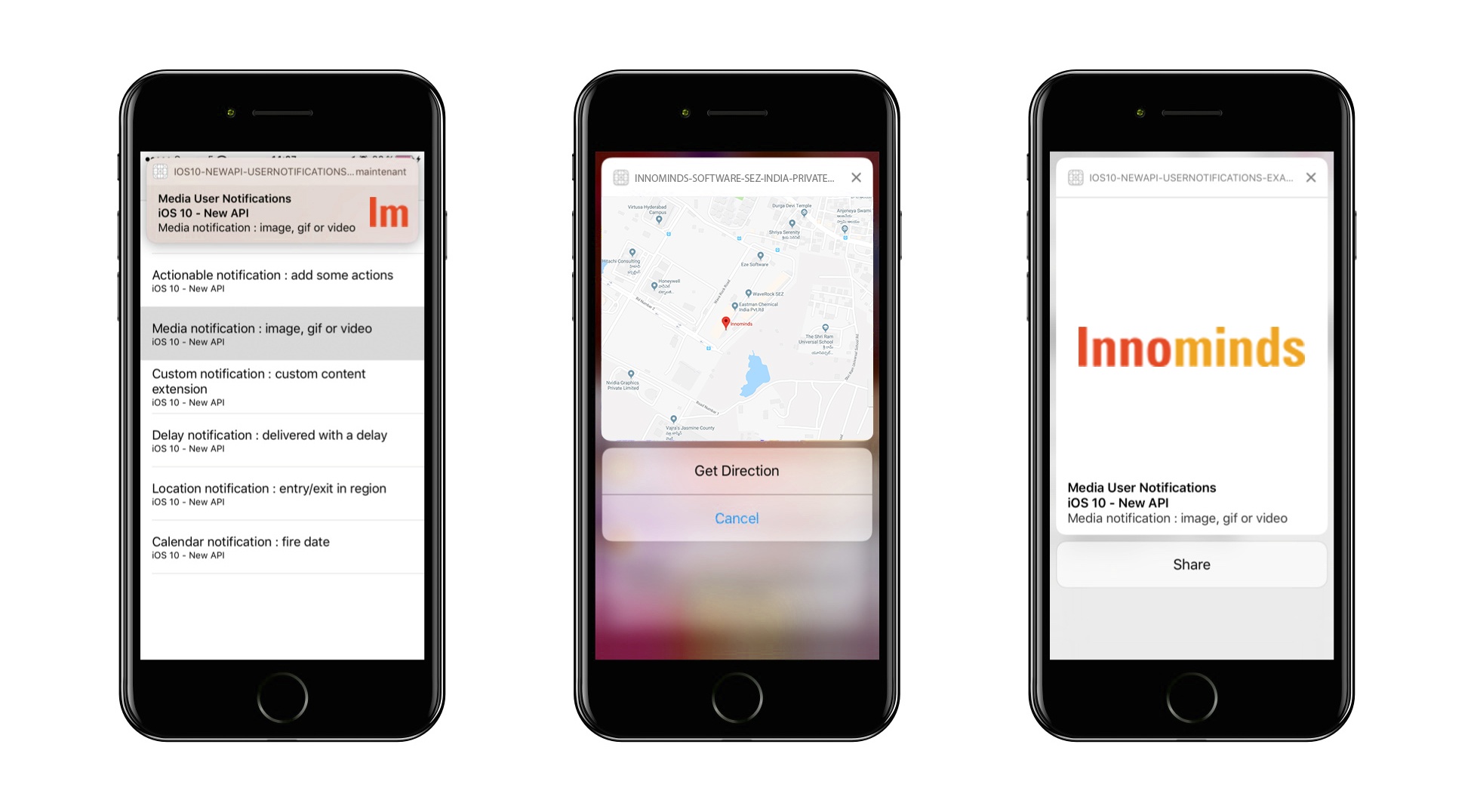 User Interaction On Notifications Made Simple and Flexible With Rich Notifications In iOS image 1