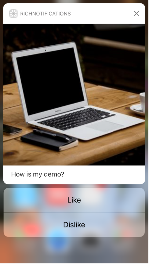 User Interaction On Notifications Made Simple and Flexible With Rich Notifications In iOS image 12