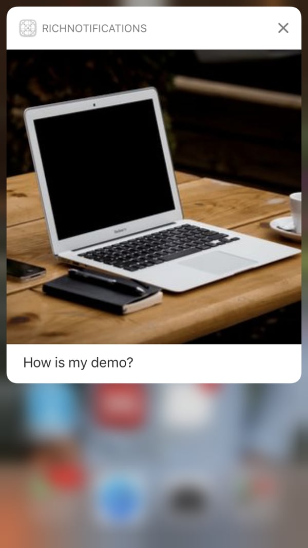 User Interaction On Notifications Made Simple and Flexible With Rich Notifications In iOS image 8