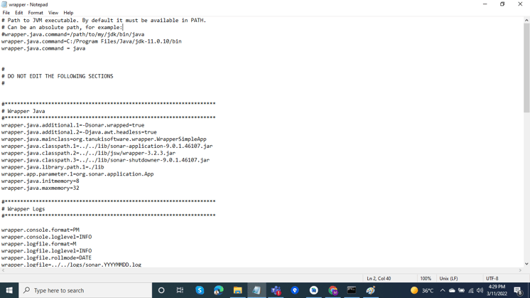 Java Wrapper