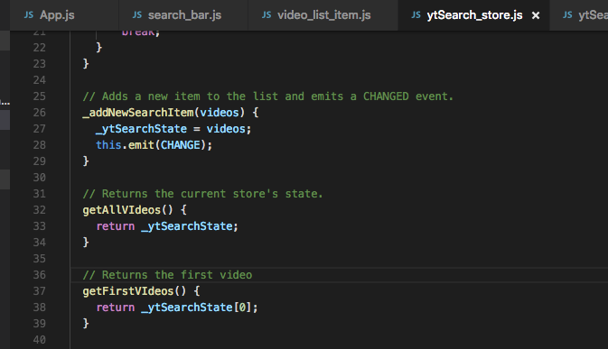 Creating Youtube Player by useing Flux part-2 image 5